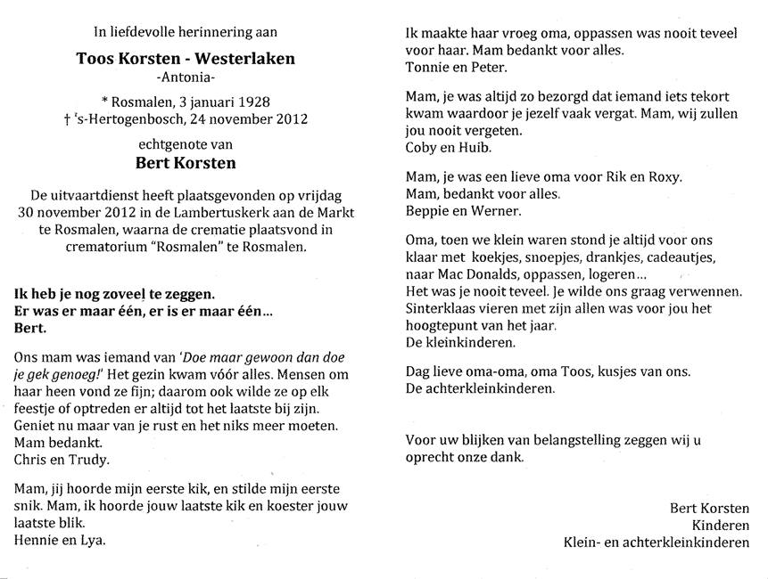 2012 xxxx Westerlaken 2